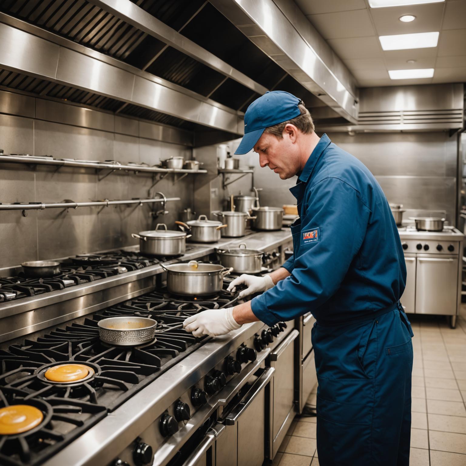 Servis dapur gas hotel