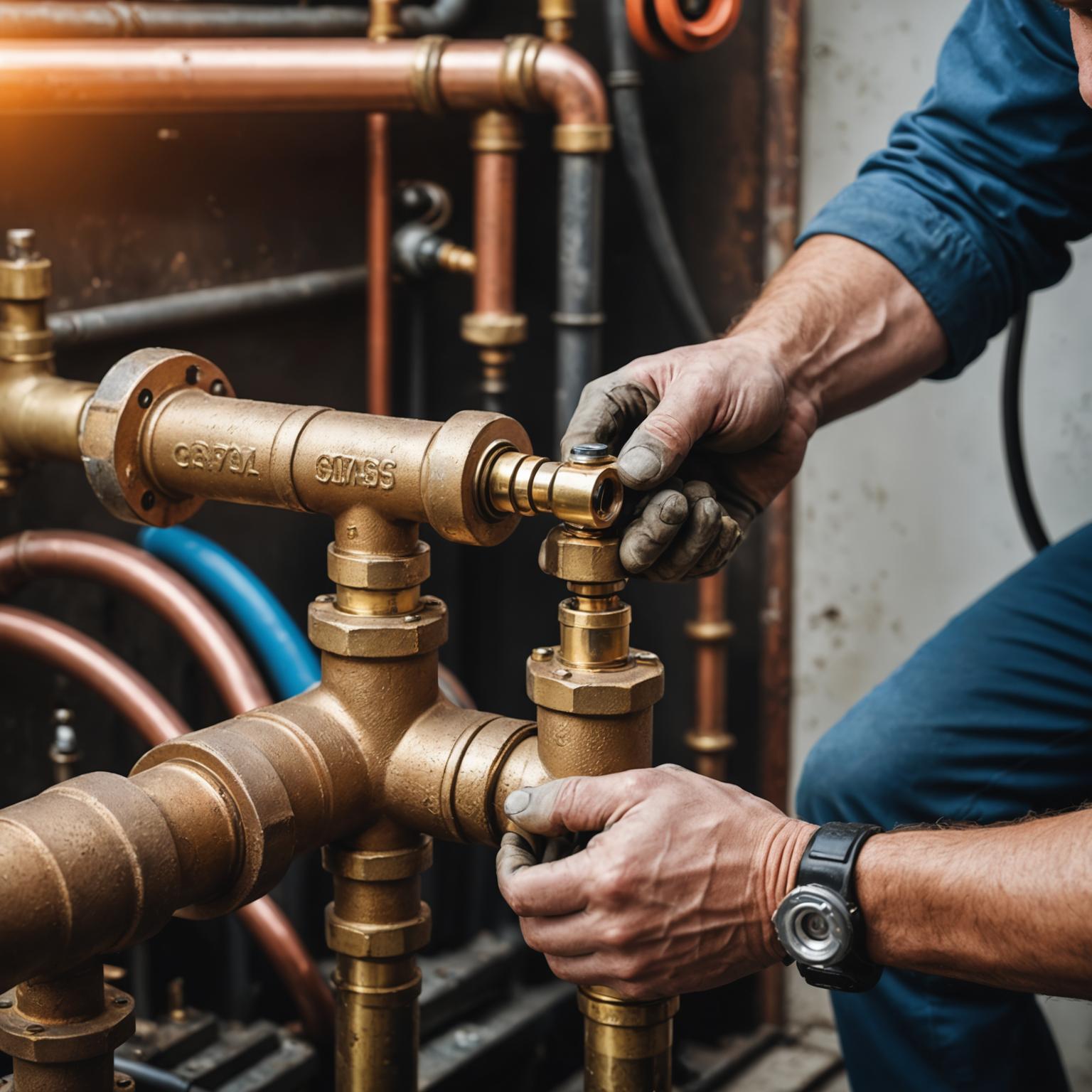 Pembaikan kebocoran gas