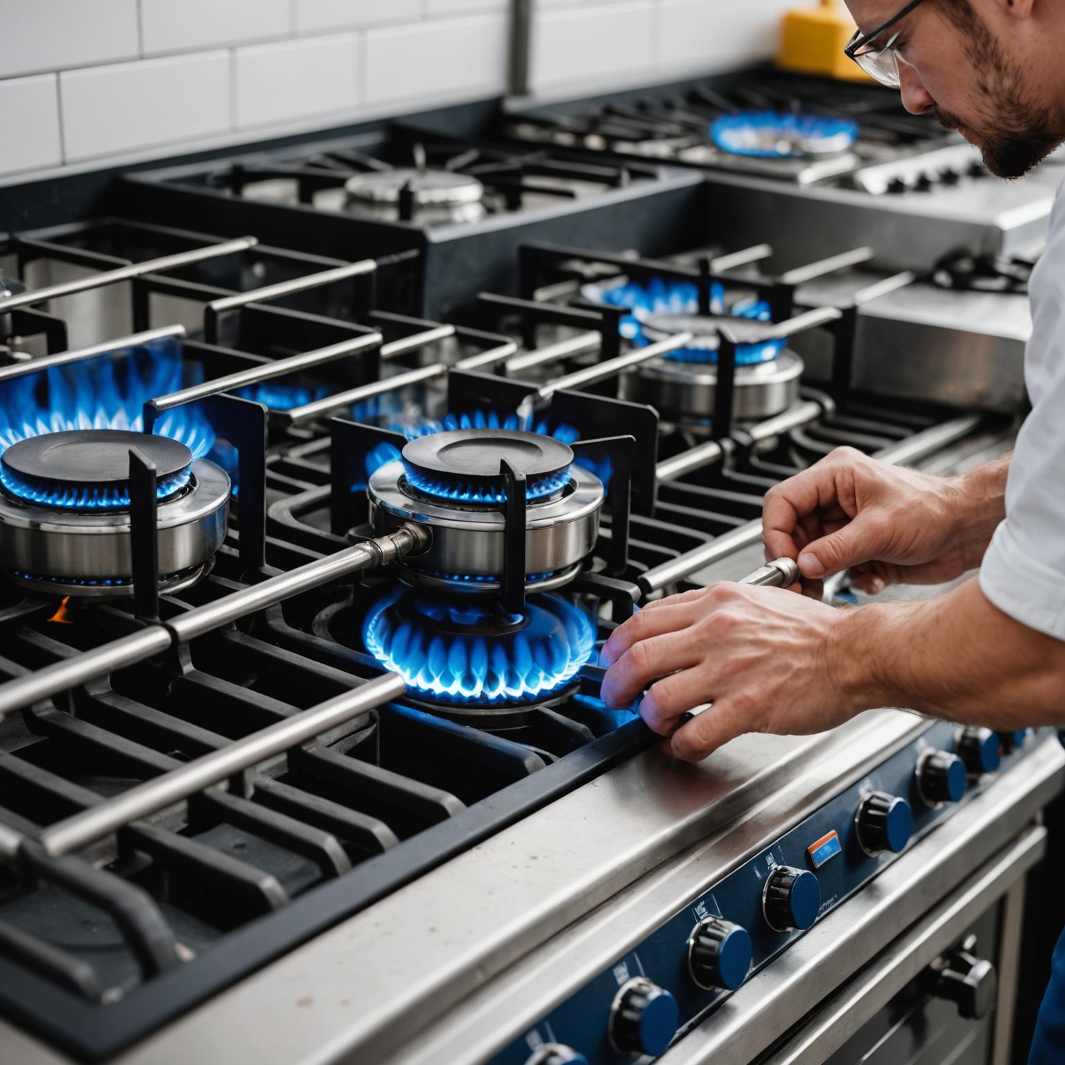 Penyelenggaraan dapur gas profesional